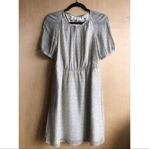 〰️ Madewell Geometric Silk Dress, Sz. 2